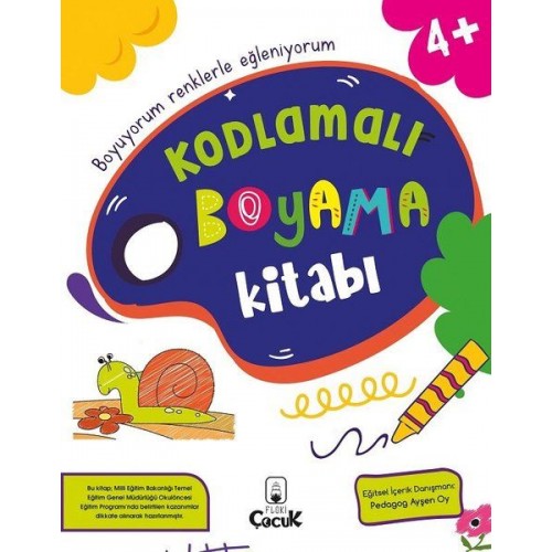 Kodlamalı Boyama Kitabı - 4+ Yaş