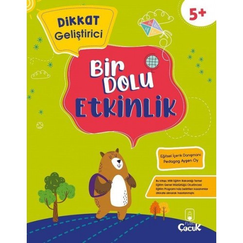 Dikkat Geliştirici - Bir Dolu Etkinlik - 5+ Yaş