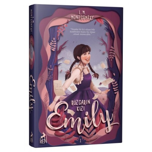 Rüzgarın Kızı Emily - Özel Kitap Ayracı İle -Ciltli