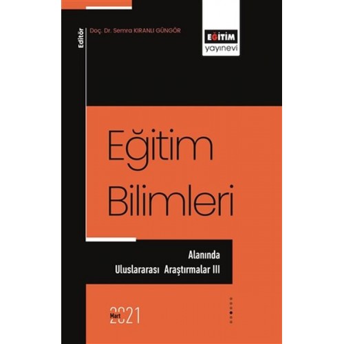 Eğitim Bilimleri Alanında Uluslararası Araştırmalar 3