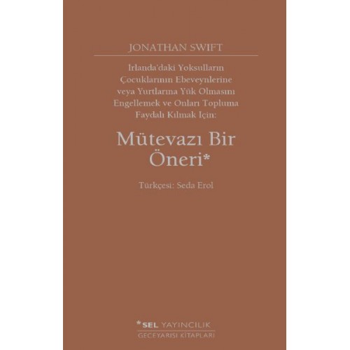 Mütevazı Bir Öneri