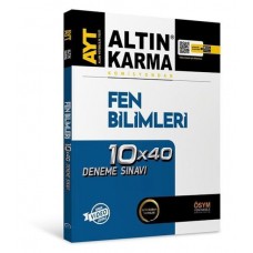 Altın Karma AYT Fen Bilimleri 10 x 40 Deneme Sınavı