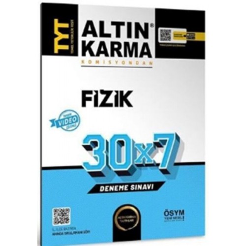 Altın Karma TYT Fizik 30 x 7 Deneme