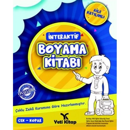 İnteraktif Boyama Kitabı 1