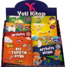 Yeti Etkinlik Kitapları Standı (120 Kitap - 10 Çeşit)