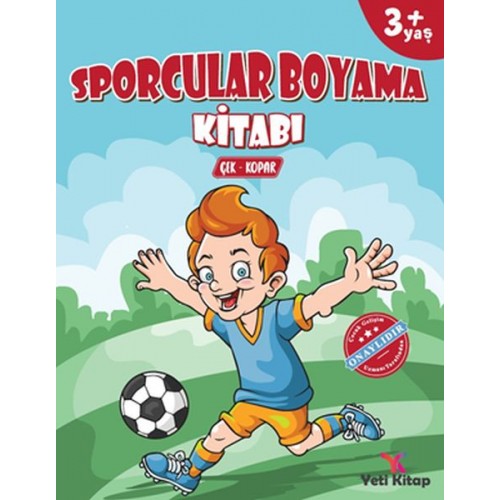 Sporcular Boyama Kitabı