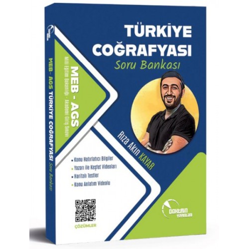 Doktrin Yayınları MEB-AGS Türkiye Coğrafyası Soru Bankası