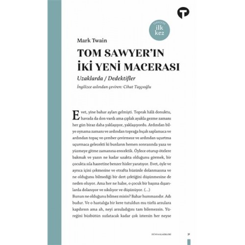 Tom Sawyer’ın İki Yeni Macerası