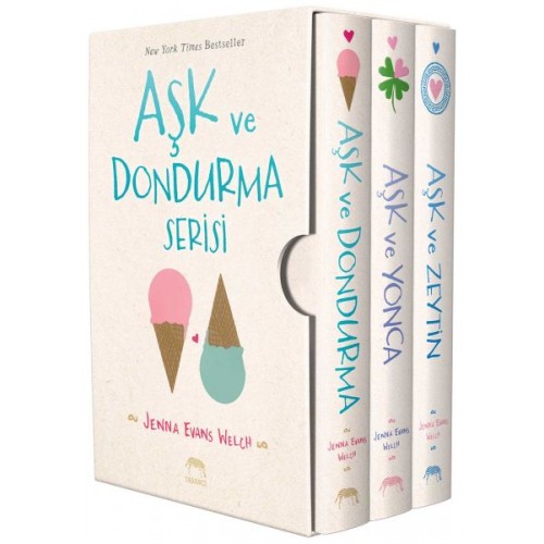 Aşk ve Dondurma Serisi Kutulu Set (3 Kitap Takım)