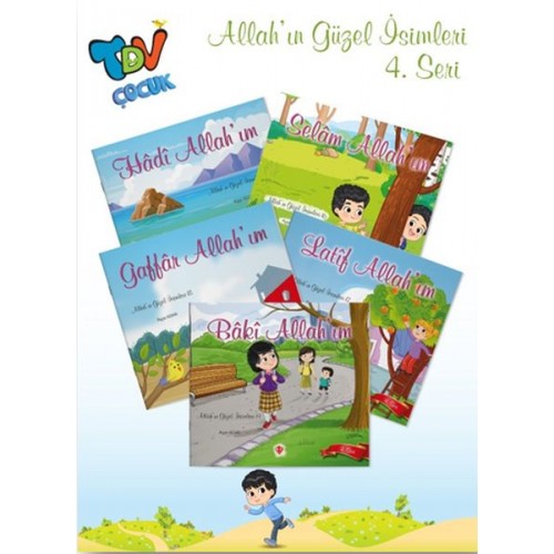 Allah’ın Güzel İsimleri 4 Seri 5 Kitap Takım