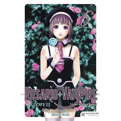 Rosario + Vampire -Tılsımlı Kolye ve Vampir Sezon 2 Cilt 6