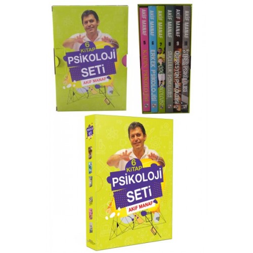 Akif Manaf Psikoloji Seti - 6 Kitap