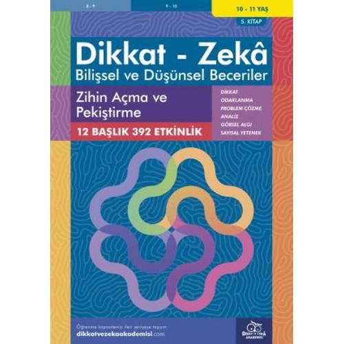 Zihin Açma ve Pekiştirme (10 - 11 Yaş) - Dikkat Zeka