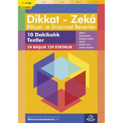 10 Dakikalık Testler (7-8 Yaş) - Dikkat Zeka