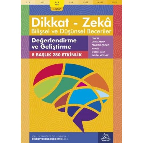 Değerlendirme ve Geliştirme (7-8 Yaş) - Dikkat Zeka