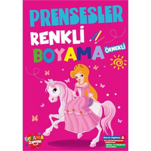 Renkli Boyama - Prensesler