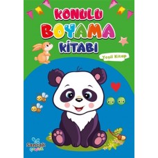 Konulu Boyama Kitabı - Yeşil Kitap