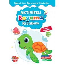 Aktiviteli Boyama Kitabı Deniz Canlıları