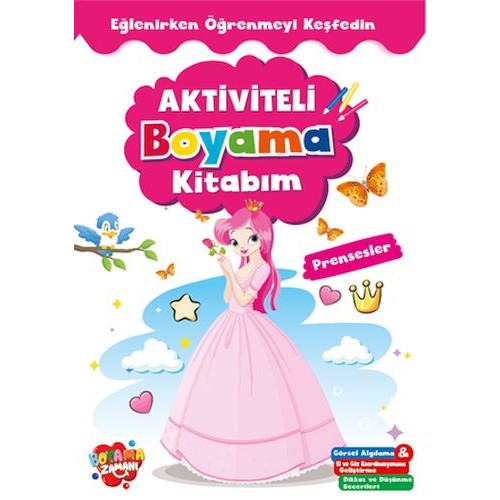 Aktiviteli Boyama Kitabı Prensesler