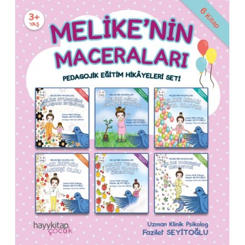 Melike’nin Maceraları - Pedagojik Eğitim Hikayeleri Seti 6 Kitap Takım