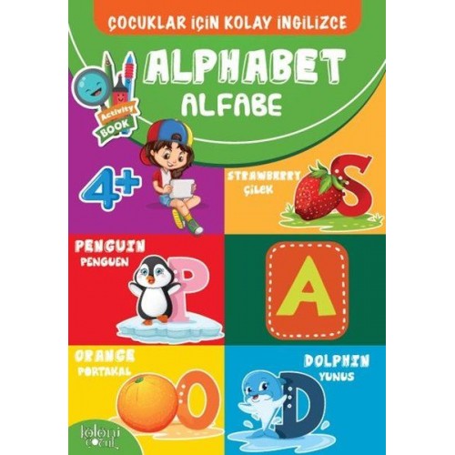 Çocuklar İçin Kolay İngilizce - Alphabet Alfabe