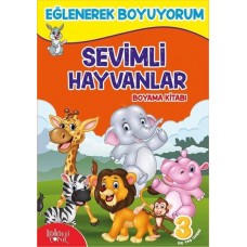 Sevimli Hayvanlar Boyama Kitabı