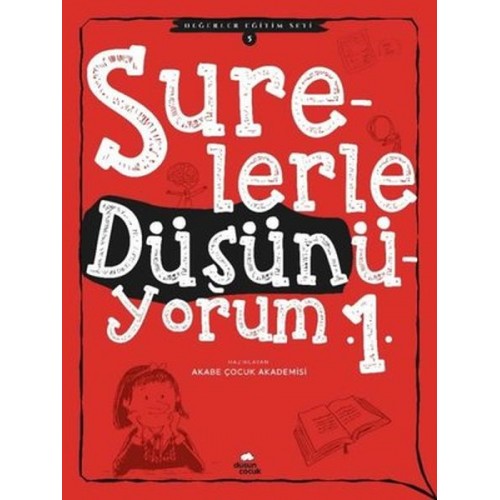 Surelerle Düşünüyorum 1 - Değerler Eğitimi Seti 5