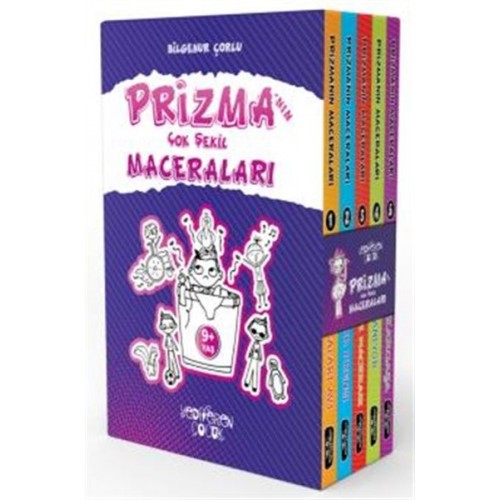 Prizma’nın Çok Şekil Maceraları Seti - 5 Kitap Takım