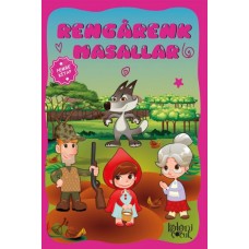 Çocuklar için Hayal ve Odak Geliştirici Rengarenk Masallar Pembe Kitap