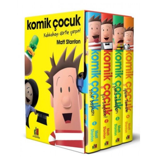 Komik Çocuk 4 Kitap Set