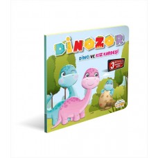 Dinozor Dino Ve Kız Kardeşi 3 Boyutlu