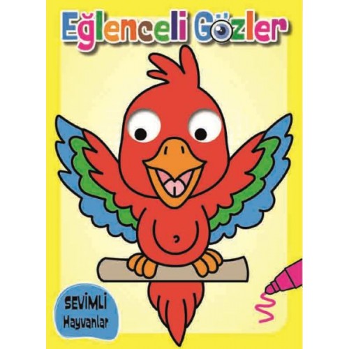 Eğlenceli Gözler Sevimli Hayvanlar