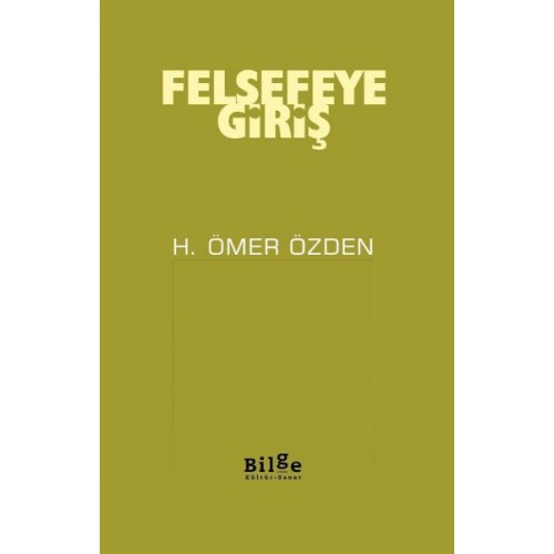 Felsefeye Giriş