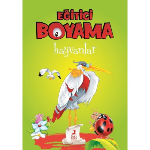 Eğitici Öğretici Boyama  - Hayvanlar