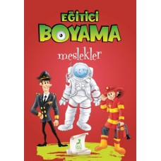 Eğitici Öğretici Boyama  - Meslekler