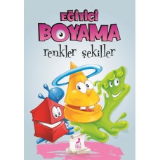 Eğitici Öğretici Boyama  - Renkler Şekiller