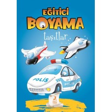 Eğitici Öğretici Boyama  - Taşıtlar