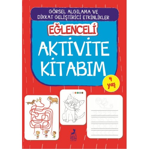 Eğlenceli Aktivite Kitabım - 4 Yaş