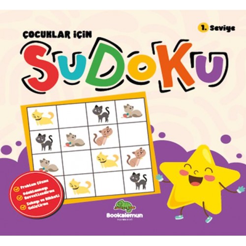 Çocuklar İçin Sudoku 1.Seviye