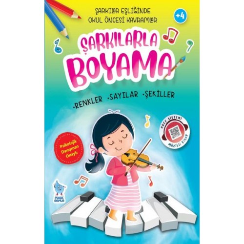 Şarkılarla Boyama (4 Kitap)