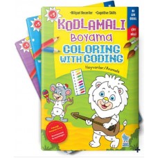 Kodlamalı Boyama (4 Kitap)