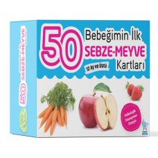 Bebeğimin İlk 50 Sebze-Meyve Kartları