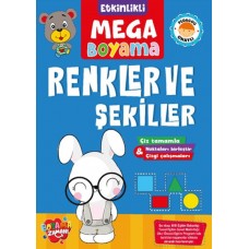 Etkinlikli Mega Boyama - Renkler ve Şekiller