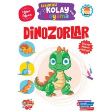 Etkinlikli Kolay Boyama – Dinozorlar