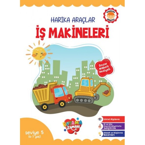 Harika Araçlar – İş Makineleri Seviye 5 (6-7 Yaş)