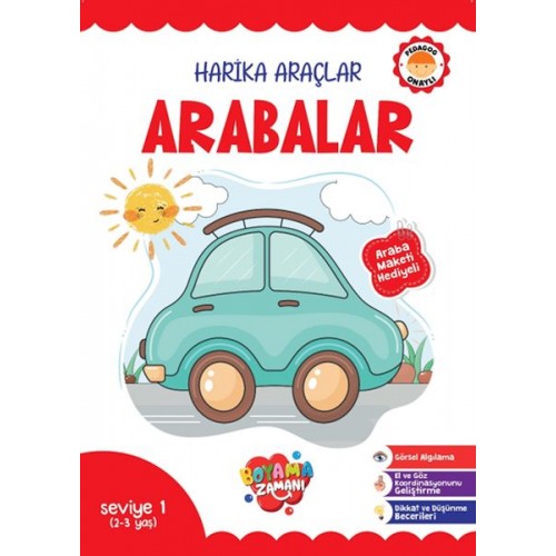 Harika Araçlar – Arabalar Seviye 1 (2-3 Yaş)