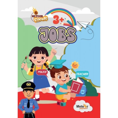 Jobs (Meslekler) Türkçe – İngilizce Boyama Kitabı