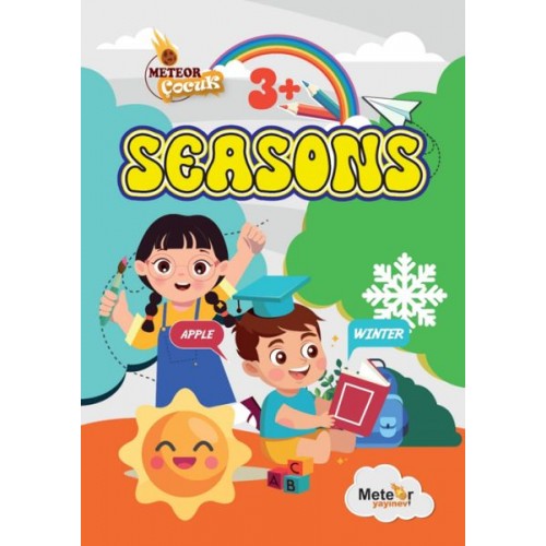 Seasons (Mevsimler) Türkçe – İngilizce Boyama Kitabı