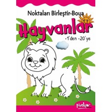 Noktaları Birleştir-Boya Hayvanlar-1’den 20’ye