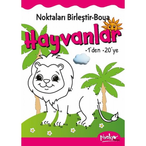 Noktaları Birleştir-Boya Hayvanlar-1’den 20’ye